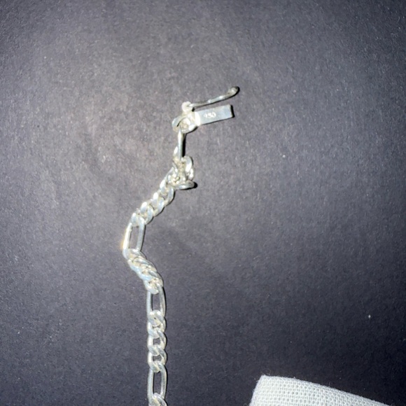 ELEGANT PERUVIAN silver 950 Men's Chain Bracelet 0.35mm - Picture 8 of 8